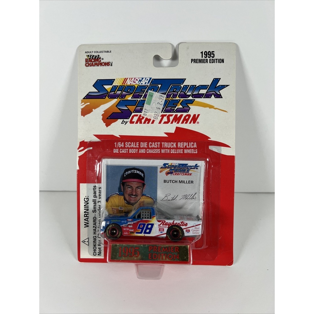 1995 Racing Champions Butch Miller #98 SuperTruck Series 1/64 Die-Cast Truck (5)